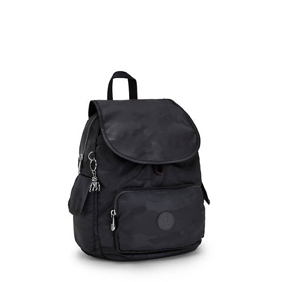 Mochilas Kipling City Pack Small Classic Negros Camuflados | MX 1500YX